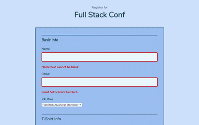 Interactive Form Validation Image